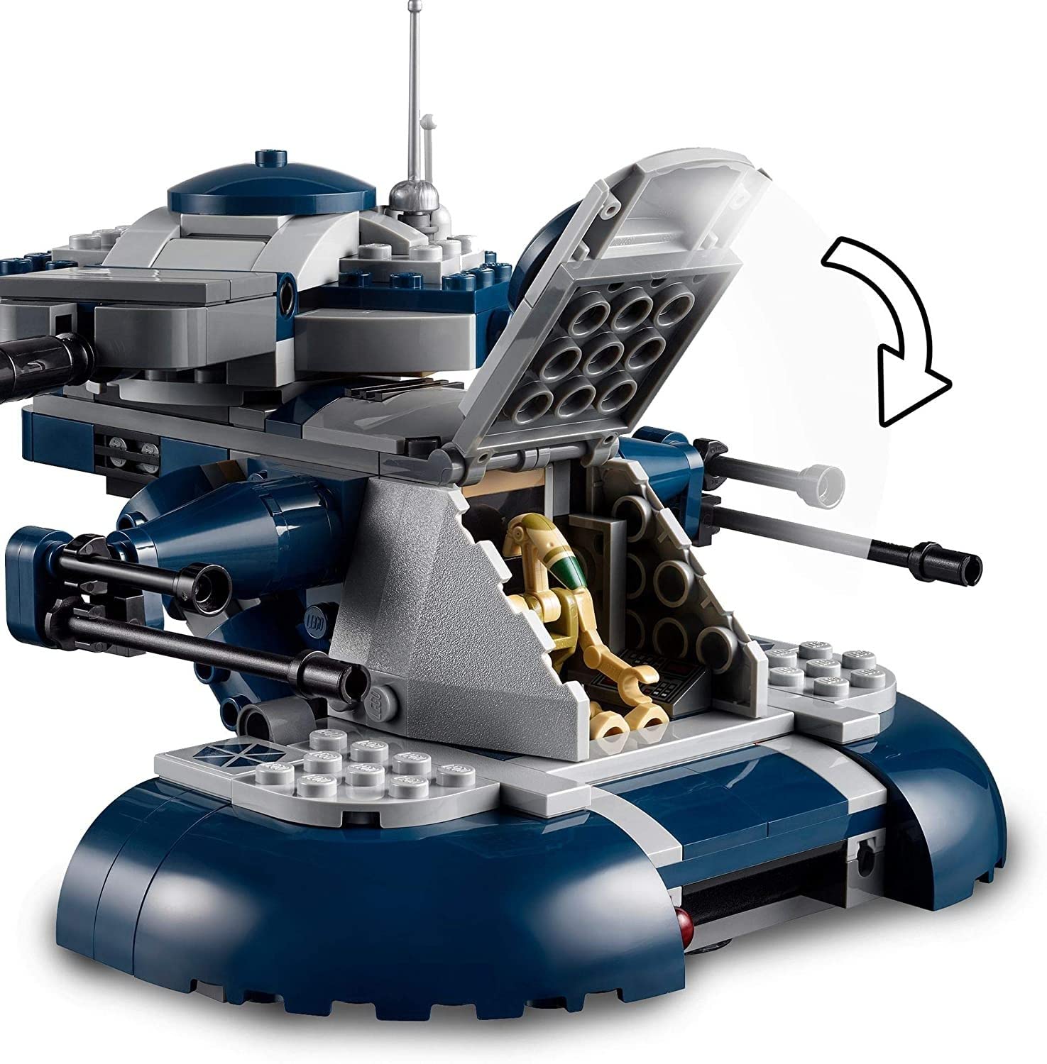 Lego 75283 Star Wars Armored Assault Tank (AAT) Set with Ahsoka Tano Minifigure