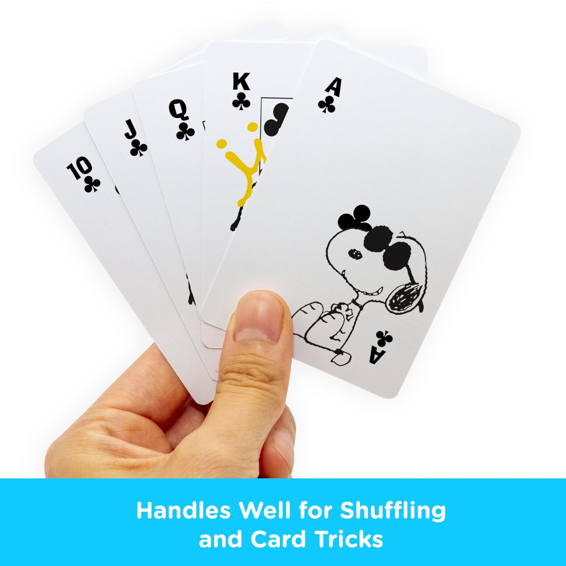 Aquarius Peanuts Joe Cool Playing Cards - Joe Cool Themed Deck of Cards for Your Favorite Card Games - Officially Licensed Peanuts Merchandise