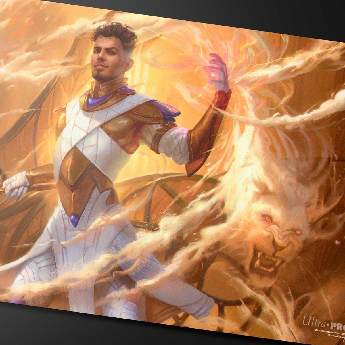 Ultra PRO - Aetherdrift Basri, Tomorrow’s Champion Playmat for Magic: The Gathering, Use as Mousepad, Desk Mat, Protects MTG Cards During Gameplay