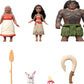 Mattel Disney Moana Small Doll 3-Pack with Moana, Maui the Demigod & Gramma Tala, Plus Pua the Pig, Crab Figure & 2 Accessories, Inspired by Movie