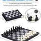 Chess Sets Magnetic Board Games - 5.1 Inches Travel Small Mini Pocket Chess Set for Teenager & Adults, Folding Portable Chess Gifts Classic 2-Player
