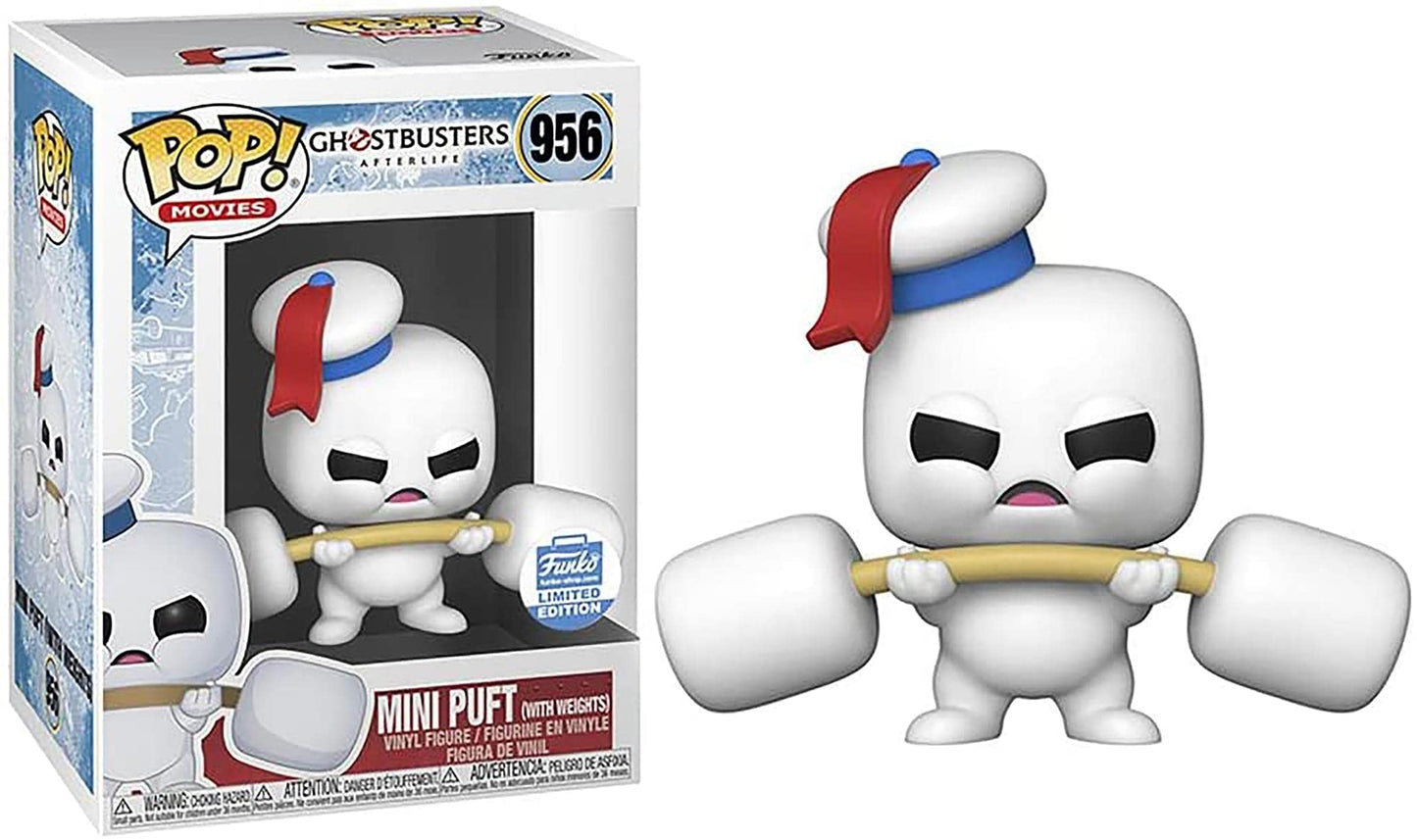 Funko Pop! Movies: Ghostbusters: After-Mini Puft with Weights - Collectable Vinyl Figure - Gift Idea - Official Merchandise - Toys for Kids & Adults -