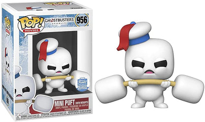 Funko Pop! Movies: Ghostbusters: After-Mini Puft with Weights - Collectable Vinyl Figure - Gift Idea - Official Merchandise - Toys for Kids & Adults -