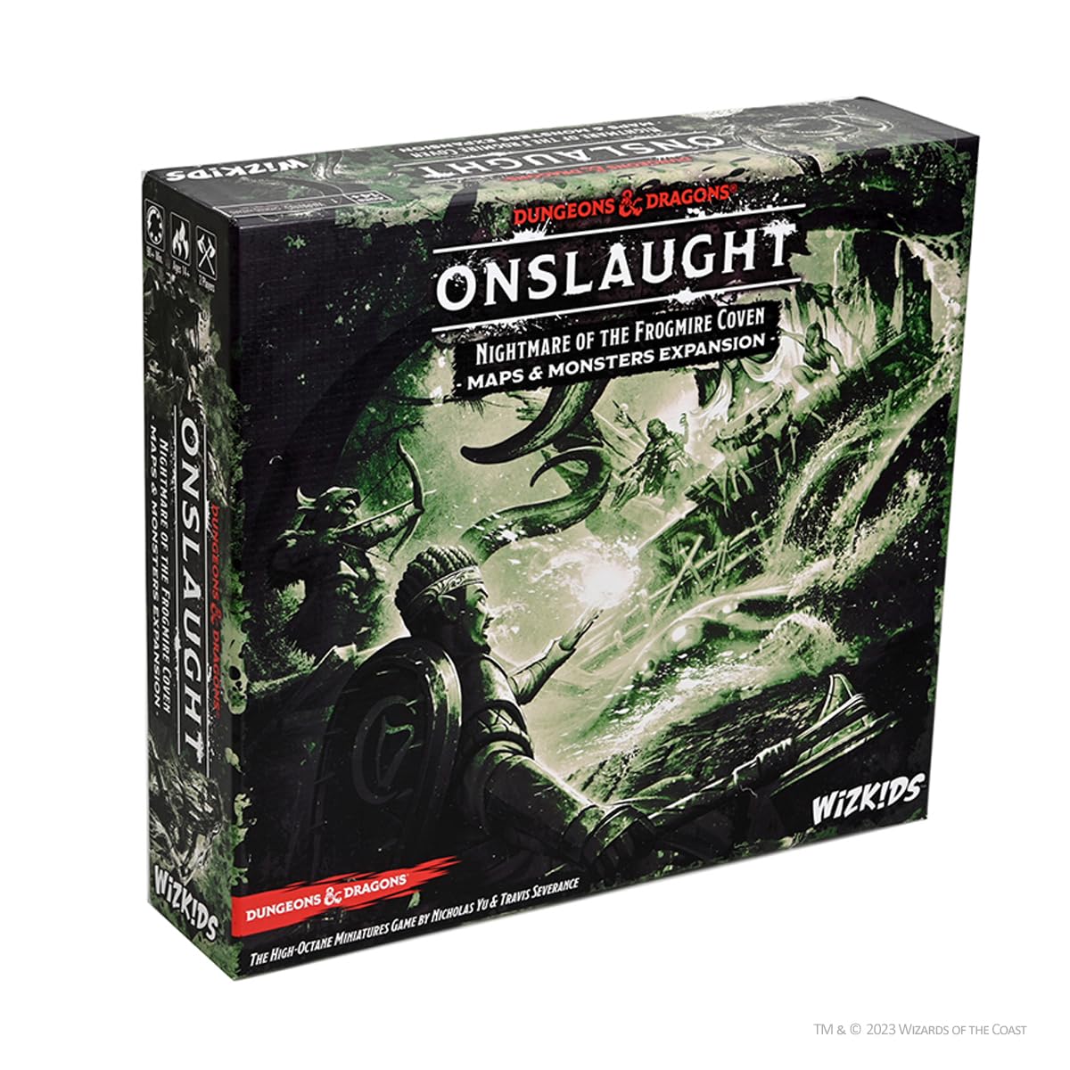 Dungeons & Dragons Onslaught: Nightmare of The Frogmire Coven - Maps & Monsters Expansion