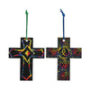 Fun Express Magic Color Scratch Cross ORN. (2Dz) - Crafts for Kids and Fun Home Activities - VBS Vacation Bible School Supplies/Decor