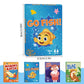 Card Games Go Fish,Old Maid,Slap Jack and Memory Match-4 Decks in 1 Pack,Classic Card Games for Kids Toddlers,Fun Kids Games for Family Party Game