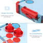 TALLO Table Top Air Hockey Table 24 inch, Battery-Operated Mini Air Hockey Table with 2 Pucks and Pushers, Light Weight, Portable Travel-Size, Games