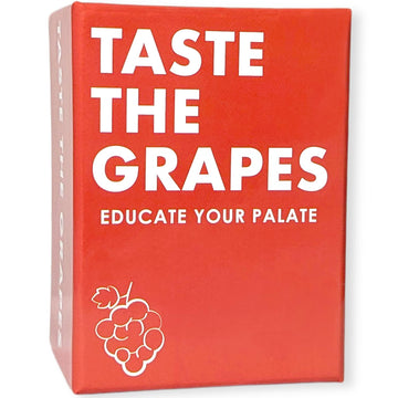 Taste The Grapes - Tasting Card Games. A Fun Gift for Friends and Vino Lovers to Play. Corporate Present, Mother's Day and WSET Education Study