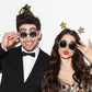 M1NTP1US + 8PCS Happy New Year Head Boppers - 2026 New Year’s Eve Headband Party Favors Supplies Accessories Decorations