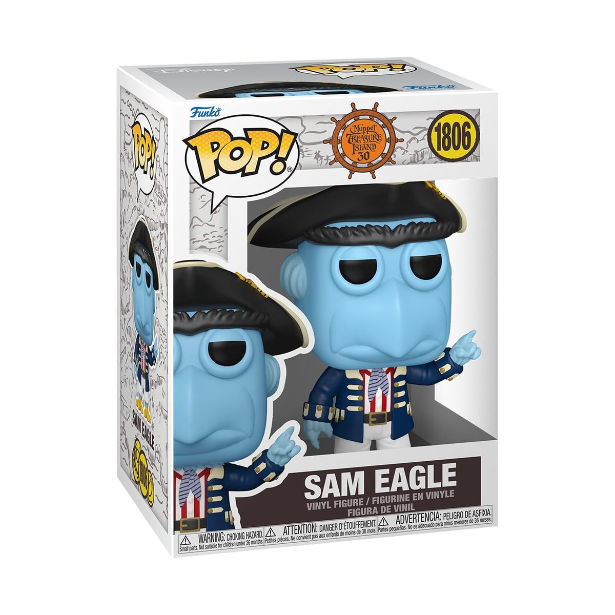 Funko POP! Movies: Muppet Treasure Island - Sam Eagle