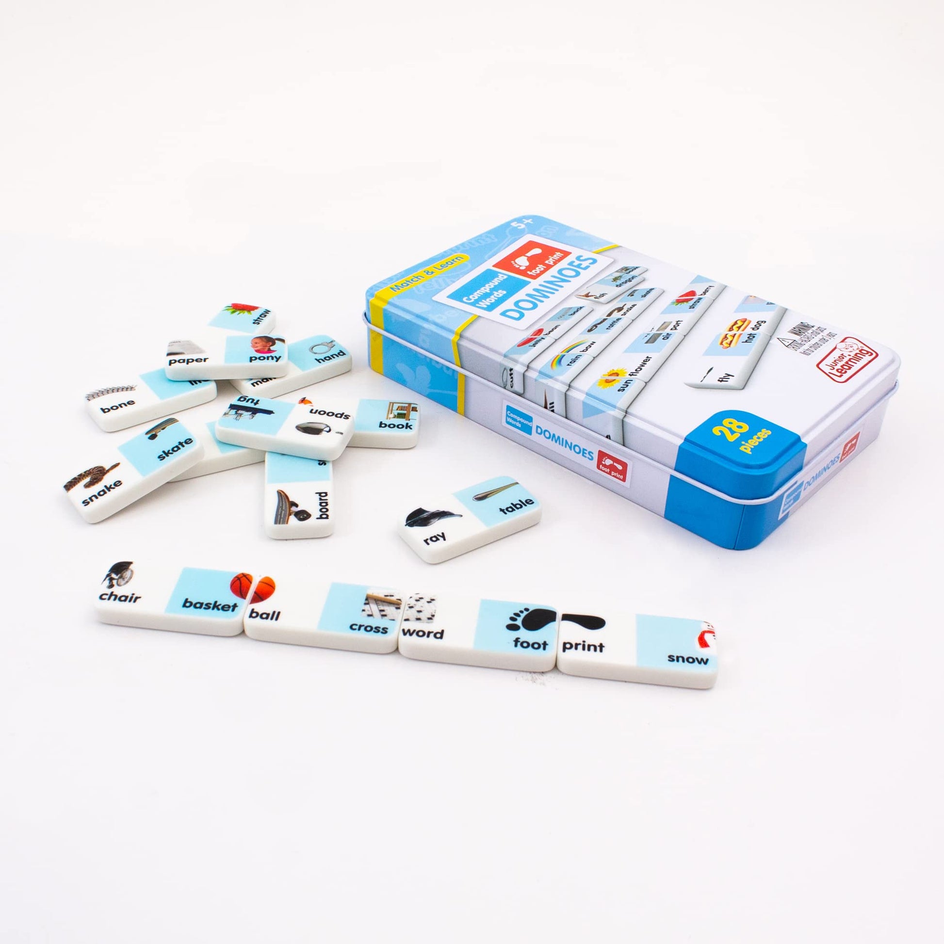 Junior Learning Compound Words Dominoes Language Arts
