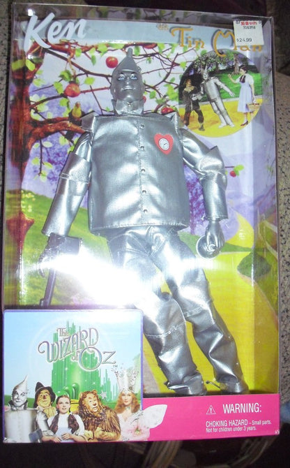 Barbie Ken as the Tin-Man in the Wizard of Oz