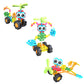 Basic Fun Kid K'NEX | Zoomin' Buddies 20 Model | Kids Craft Set with 48 Pieces | Educational Toys for Kids, Fun and Colourful Building Toys for Boys