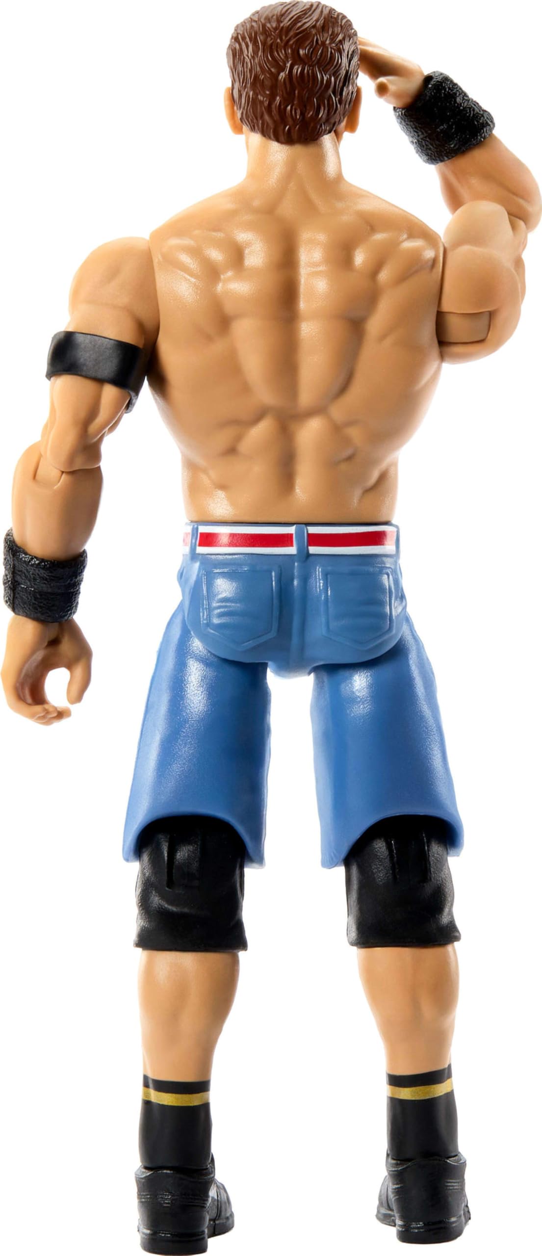 Mattel WWE John Cena Action Figure, Main Event Series #165, 6-inch Collectible Superstar with 14 Articulation Points & Life-Like Look