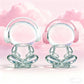 3D Printed Headphones Accessories for 17cm Doll(No Dolls)?for Dolls 3.94-6.69inch(10-17cm) in Size?Suitable for Daily Display, Great As a Gift(White