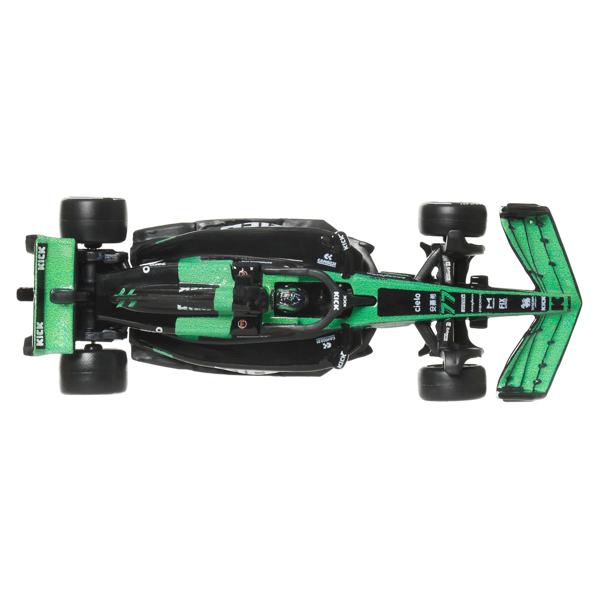 Hot Wheels Premium 2024 Formula 1 Kick Sauber F1 Team - #77 - JBM13