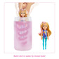 Barbie Chelsea Color Reveal Doll & Accessories, 6 Surprises Include Small Doll, Clothes & Color Change on Hair (Styles May Vary)