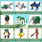 Myth Qholve Italian Brainrot Building Bricks Set 8 Models Creative Animal & Character Blocks Fun Collectible for Adults