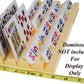 Plastic Trays / Racks for Dominoes OR Playing Card _ Dual Use _ Set of 4 _ Bonus 1 Deck of Ace 100% Plastic Playing Cards (Random backing color of Red