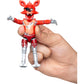 Jazwares Five Nights at Freddy’s Classic Foxy Office Set - 5-Inch Articulated Figure with Jumpscare Feature, Glow-in-The-Dark Eyes, and Optical