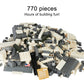 Apostrophe Games White House Building Block Set (770 Pieces) Washington D.C. White House Famous Landmark Series - Architecture Model for Kids