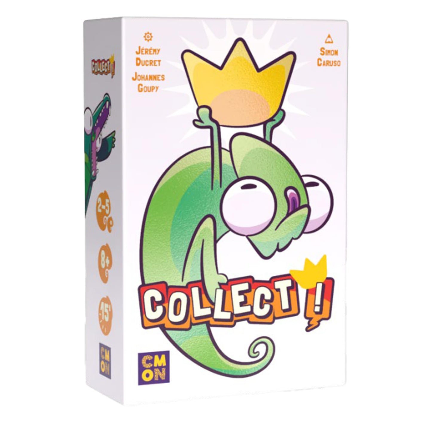 CMON Collect! Card Game - Fast-Paced Animal Strategy & Bluffing Game for Families & Friends, Easy to Learn Jungle-Themed Fun for Kids & Adults, Ages