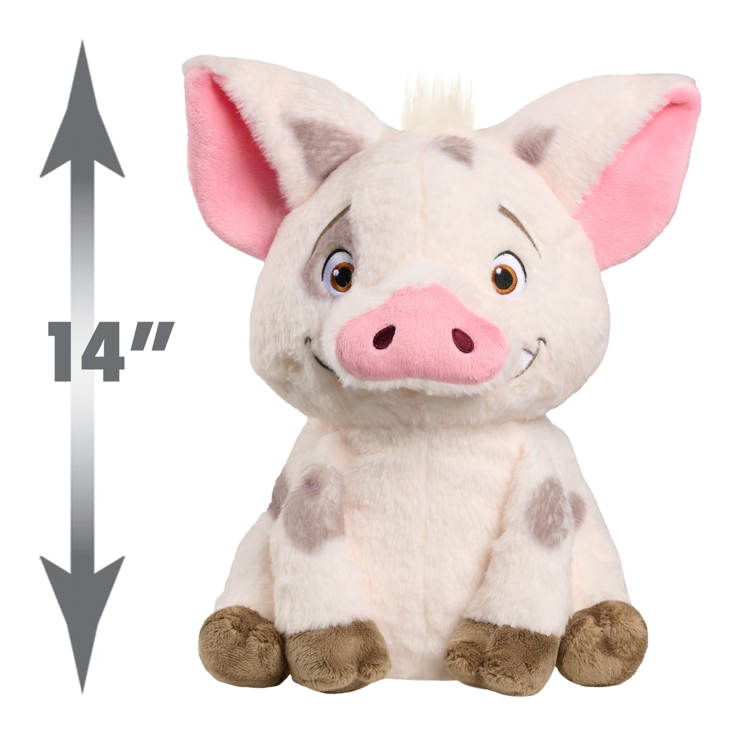 Disney Moana 2 Fuzzy Large Plush Pua Stuffed Animal by Just Play