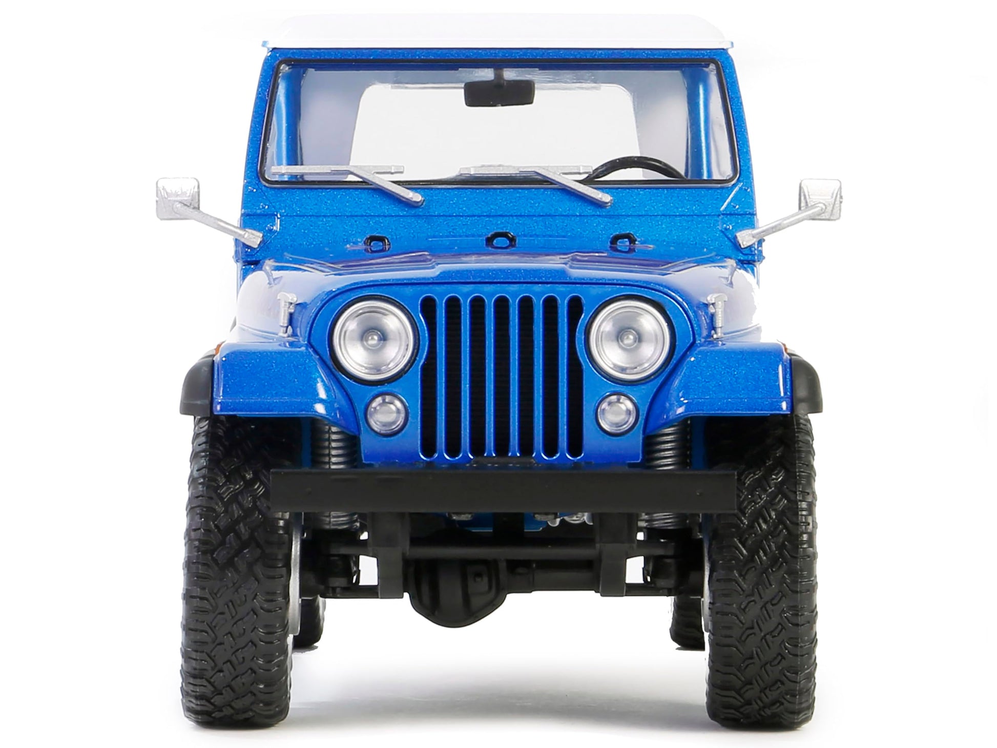 PRE-Order 1978 Jeep CJ-7 Renegade - Captain Blue Metallic (Artisan Collection) Diecast 1:18 Scale Model - Greenlight 19139