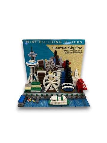 Space Needle Seattle Waterfront Mini Building Blocks