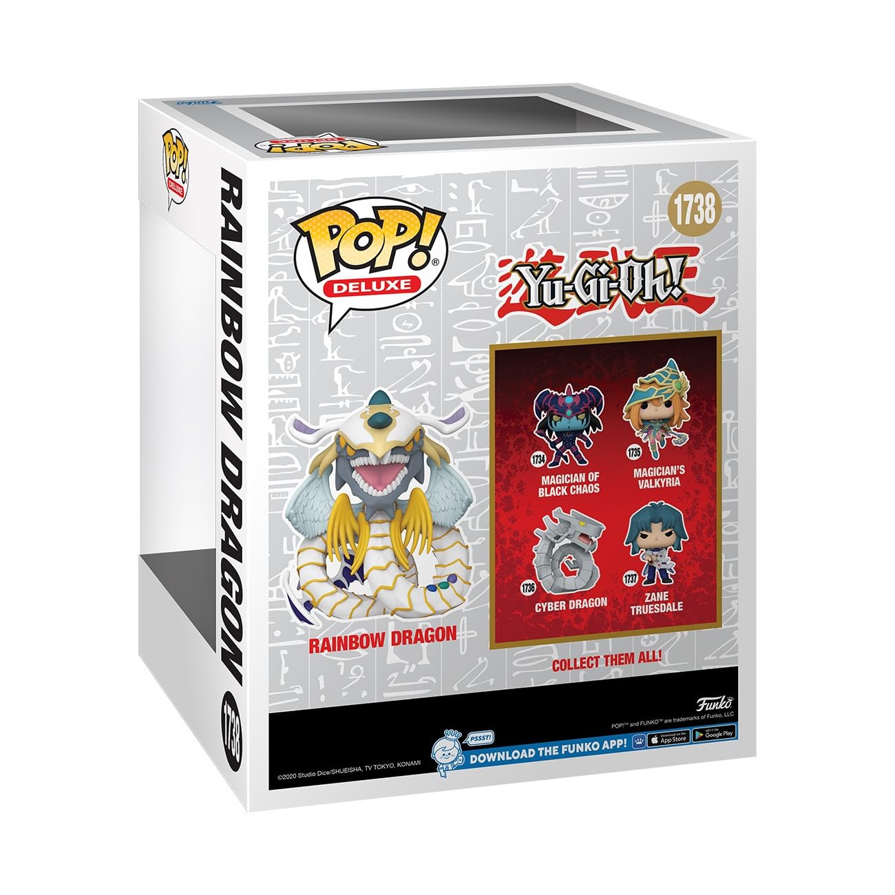 Funko POP Deluxe: Yu-Gi-Oh - Rainbow Dragon - Collectable Vinyl Figure - Gift Idea - Official Merchandise - for Kids & Adults - Anime Fans - Model