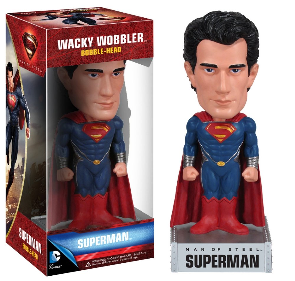 Funko DC Comics Man of Steel Movie: Superman Wacky Wobbler