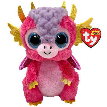 Ty Beanie Boo MIA The Pink Dragon - 6"
