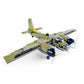 General Jim's WWII Iron Empire JU-88 Bomber Plane Building Blocks Set, 559 Pieces German Twin-Engine Aircraft Model w/Display Stand, Detailed WWII
