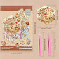 40 Sets DIY 3D Sticker Scene Collection Book for Kids Adults Cute Make Your Own Shop House Stickers for Gifts Stickers Therapy for Adult Relief Stress