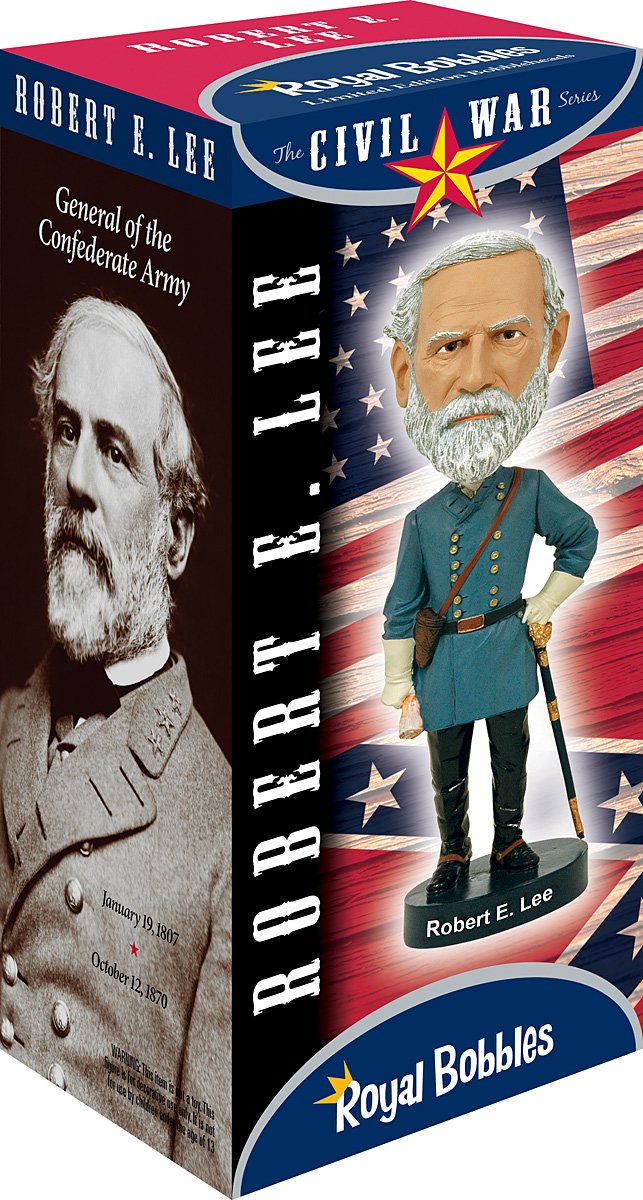 Royal Bobbles Robert E. Lee Collectible Bobblehead Statue