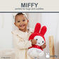 Kids Preferred Miffy Winter Plush Toy, Sitting Dutch Bunny by Dick Bruna, Soft Stuffed Animal Plushie for Girls & Boys - 13 Inches