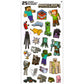 Minecraft Reusable Tumbler Cup Pack - Video Game Party Favor 12 Piece Bundle with 24 Oz Cups Plus Stickers, More | Bulk Minecraft Water Tumblers