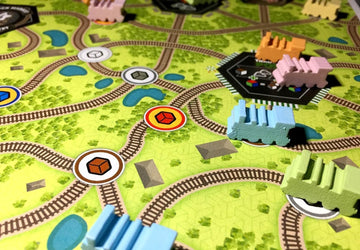 bezier games Whistle Stop Board Games