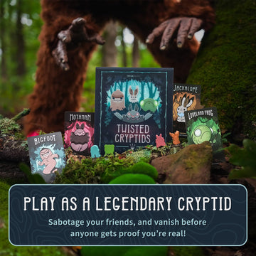 Unstable Games Twisted Cryptids Board Game - Strategy Card Game for Adults and Kids - Family Board Games for 2-4 Players, Ages 12 and Up - from