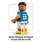 LEGO Editions Kylian Mbappé - Soccer Highlights - Building Set for Boys & Girls, Ages 10+ - Collectible Soccer Gift with Plaque - Kids Bedroom or