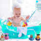 100 Assortment Rubber Duck Toy Duckies for Kids, Bath Birthday Gifts Baby Showers Classroom Incentives, Summer Beach and Pool Activity, 2" (100-Pack)