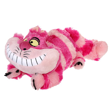 Disney Store Official Cheshire Cat Plush - 'Alice in Wonderland' Toy - Vibrant Striped Design, Iconic Grin - Magical Gift for Fans, Collectors