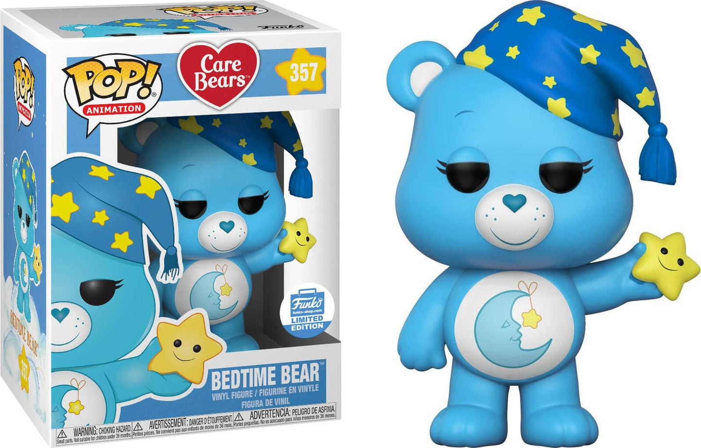 Funko Pop Care Bears Bedtime Bear Exclusive Vinyl Figure