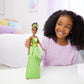 Mattel Disney Princess Tiana Doll in Sparkling Fashion with Removable Skirt, Tiara and Shoes, Posable & Collectible, Inspired by Movie