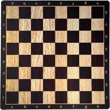 WE Games Mousepad Chess Board 20 in. with Realistic Wood Grain Design - Premium Tournament Chess Mat, Perfect Travel Chess Board for Adults