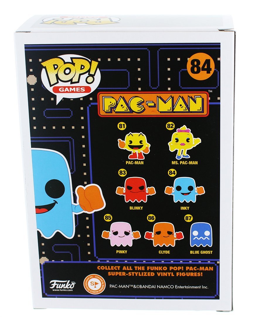 Funko POP Games: Pac-Man - Inky Action Figure