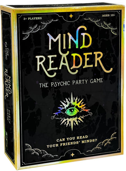 MIND READER - Can You Read Your Friends' Minds? The Fun Mind Reading Psychic Mind Meld Medium Party Christmas Gift for Kids, Adults, Friends