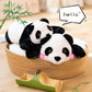 ronivia Weighted Stuffed Animals, Panda Plush Cute Panda Weighted Plush Animals Pillow Toy Gifts for Kids Adults, 15 inch