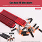 lififun Ultra Magazine, 18-Dart Magazine Dart Clips for Nerf Ultra 2 PCS Black & red
