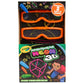 Crayola Neon 3D Washable Sidewalk Chalk Set, 10 Chalk Sticks with 2 Pairs of 3D Glasses, Ages 4+
